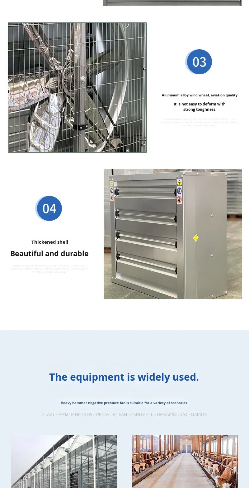 Heavy-duty Negative Pressure Fan, 1380, Stainless, Steel, 380V - detail 10