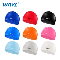 Guangzhou Vanguard Swim hat comfortable fit unisex thick solid silicone swimming cap