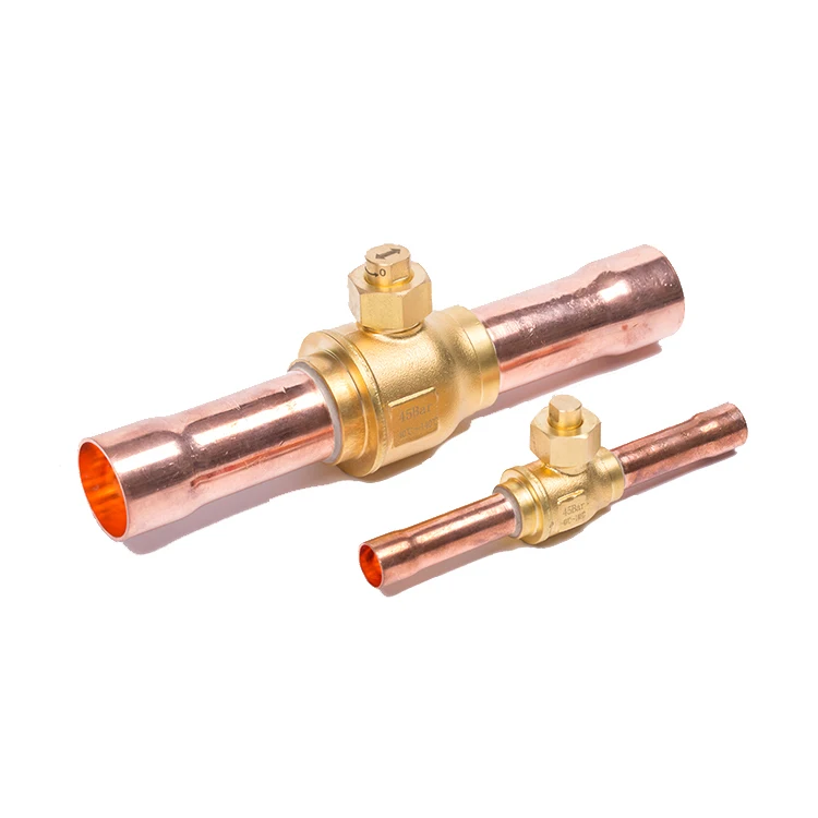 Refrigeration Parts Refrigeration Brass Ball Valve With Schrader Buy Refrigeration Ball Valve 0311