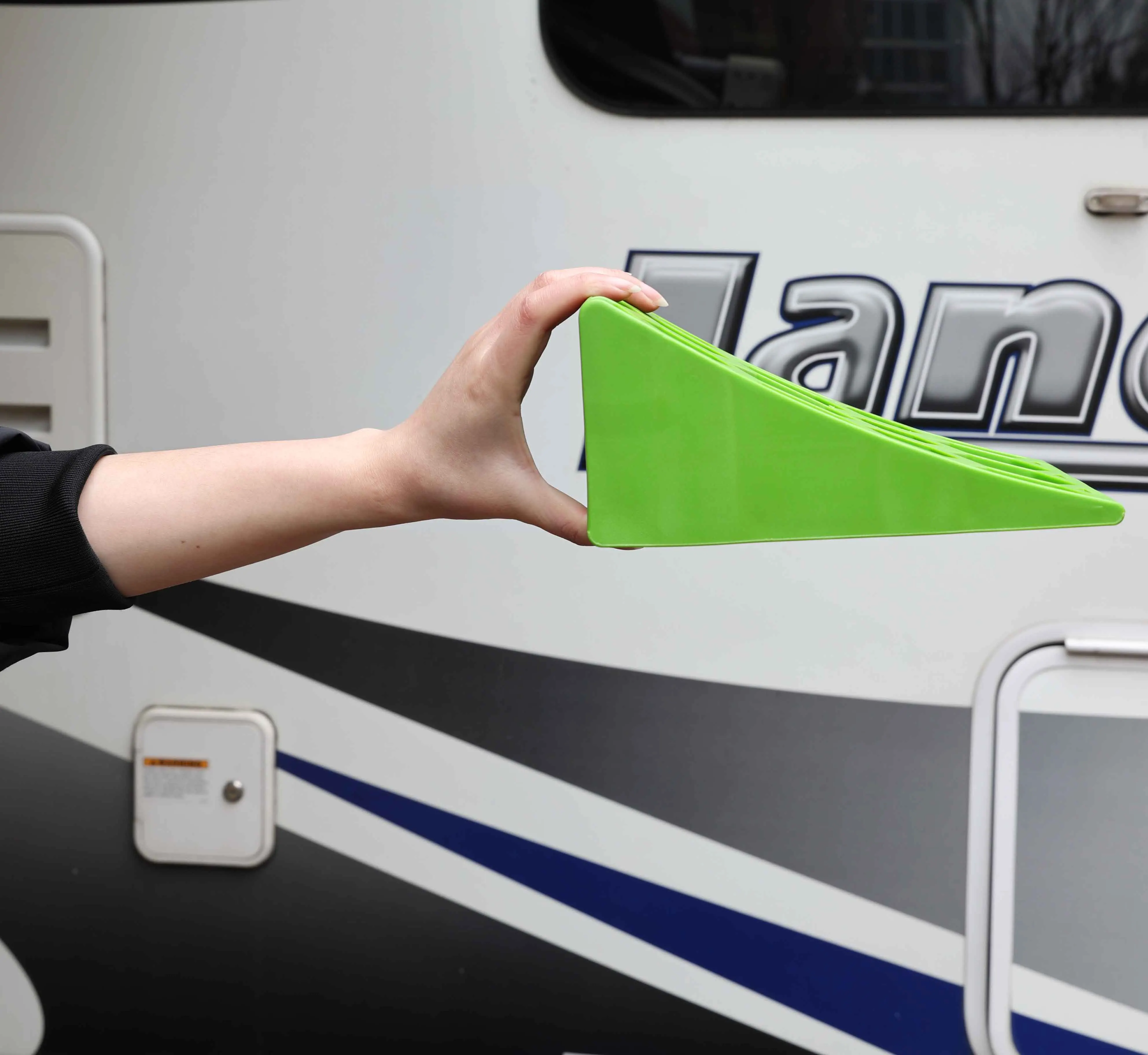 2 Packs Rv Leveling Blocks Camper Leveler For Dual Axle Tandem Wheel