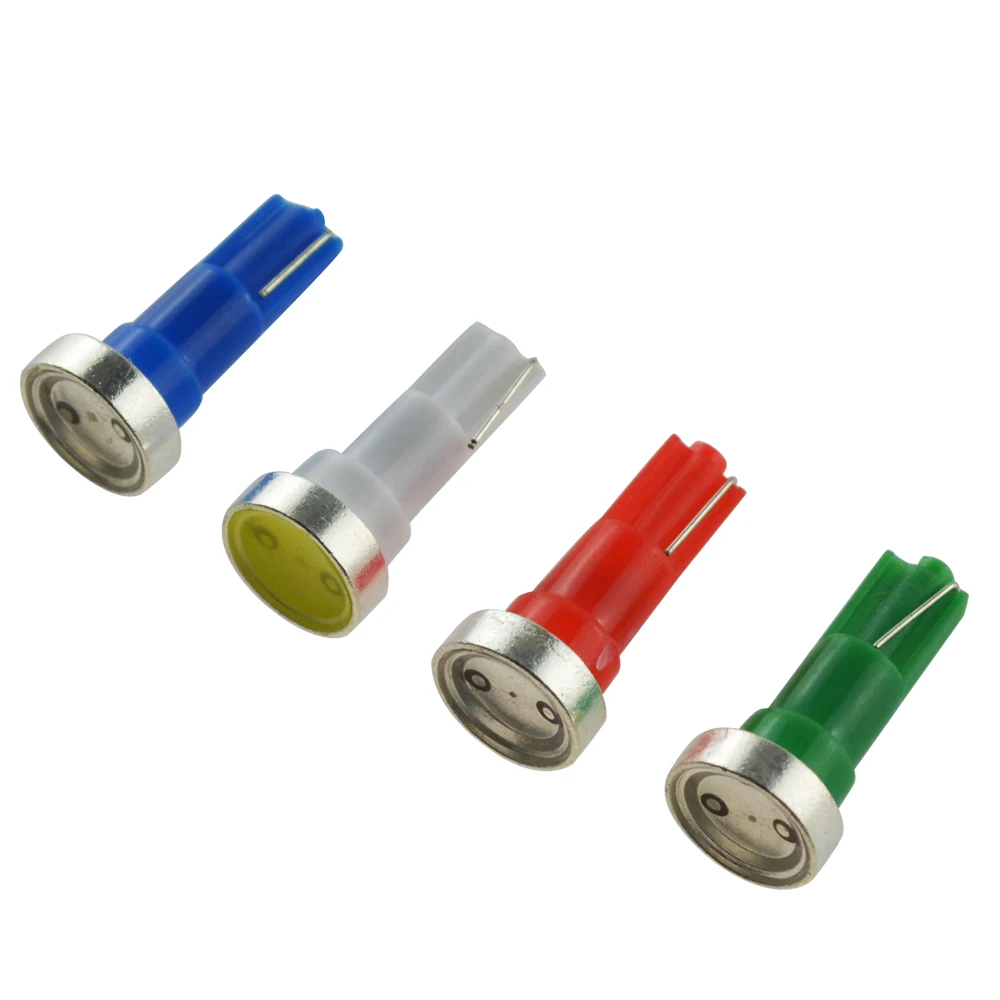 12v 1w Auto Led Instrument Panel Lamp T5 Car Led Dashboard Light Buy