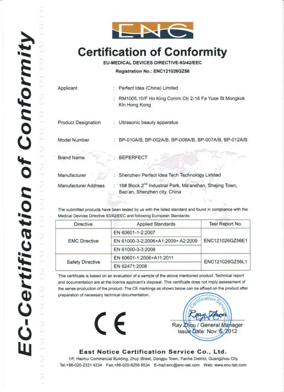 BEPERFECT CE