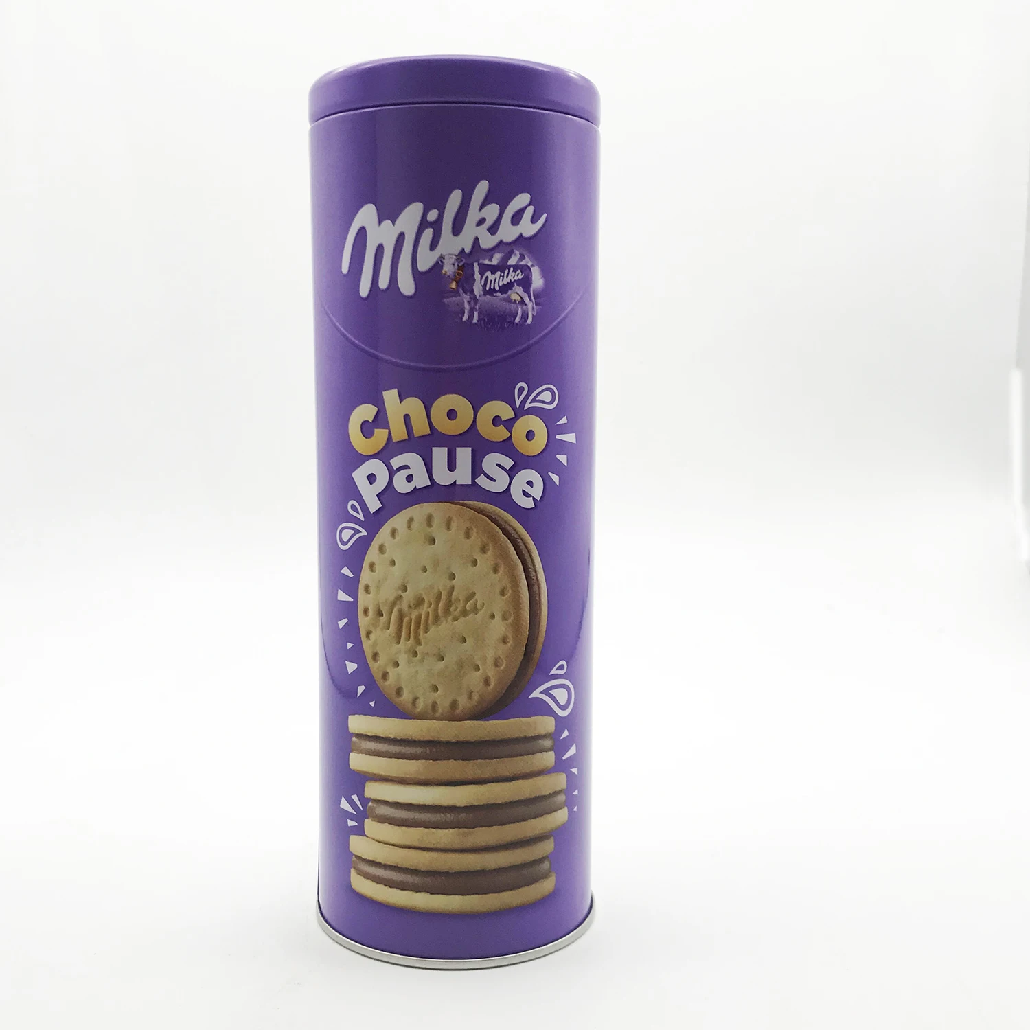 食品级空圆形巧克力圆筒铁罐 - buy 圆柱形锡罐,饼干饼干罐盒,定制