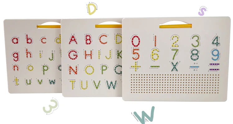 Alphabet Magnetic Board Double Sided Magnetic Alphabet Letter And ...