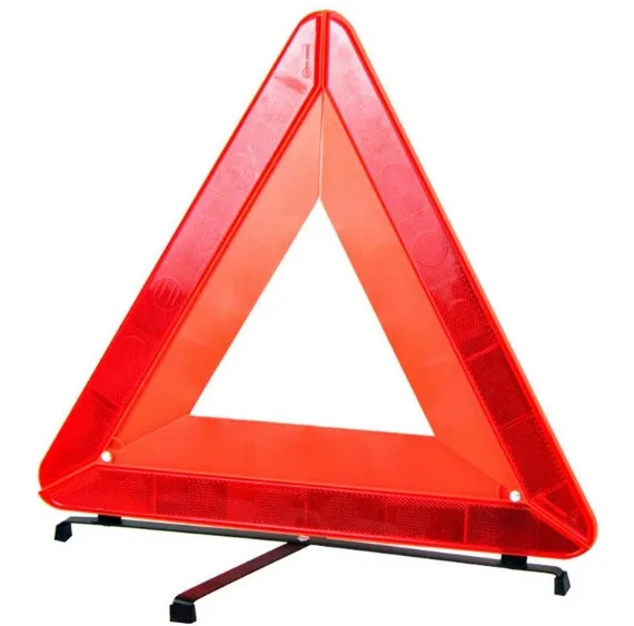Pack Of 2 GADLANE Emergency Warning Triangle Car Road Safety Reflective Foldable Fold Up Complied with European Standard ECE R27 