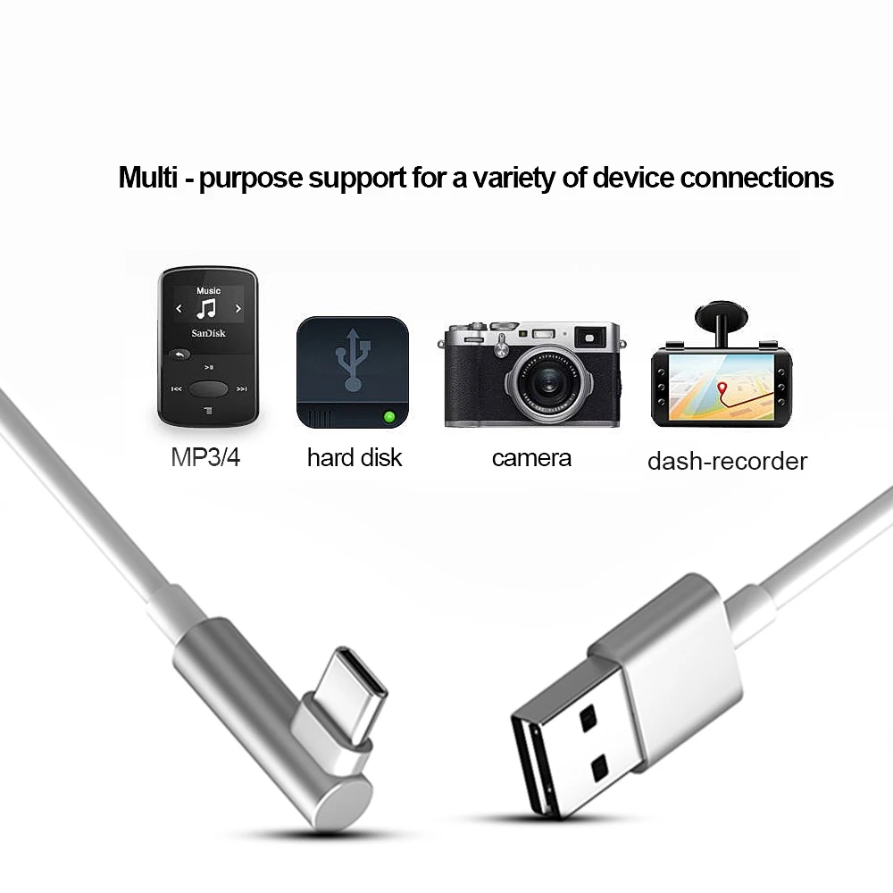 Factory Price USB Type C Cable 3 A Fast Charging C-type Charging Cable Splitter - ANKUX.COM