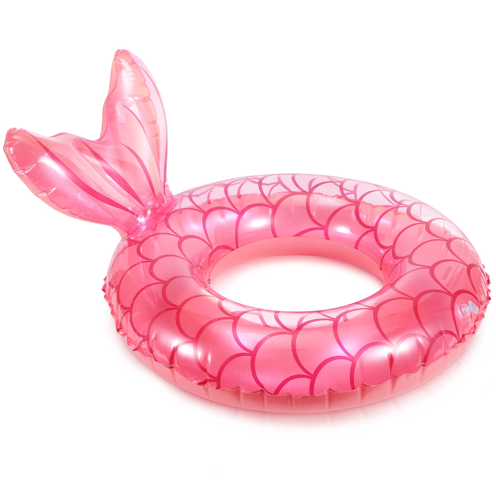 Summer Beach Party Mermaid Tail Swim Rings Pool Swim Ring Inflatable
