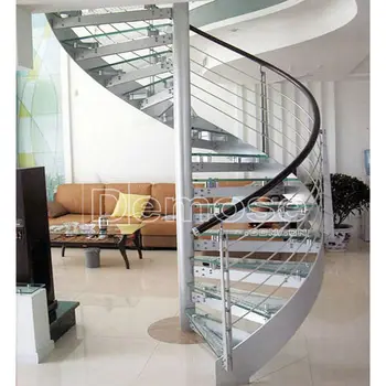 De La Escalera Interior Balaustrada Balcón Personalizado De Acero