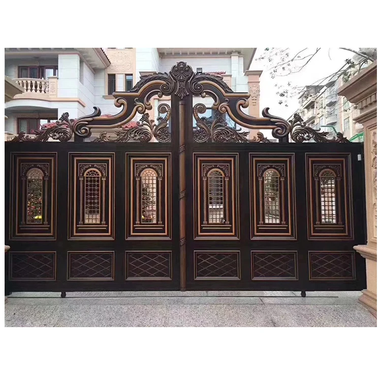 Venta al por mayor puertas de aluminio lujosas-Compre online los