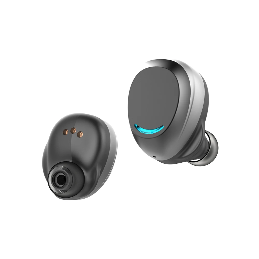 Private Model U9 Waterproof TWS Wireless Bluetooth Earphone BT 5.0 Earbuds with CE ROHS FCC Certificates - ANKUX.COM