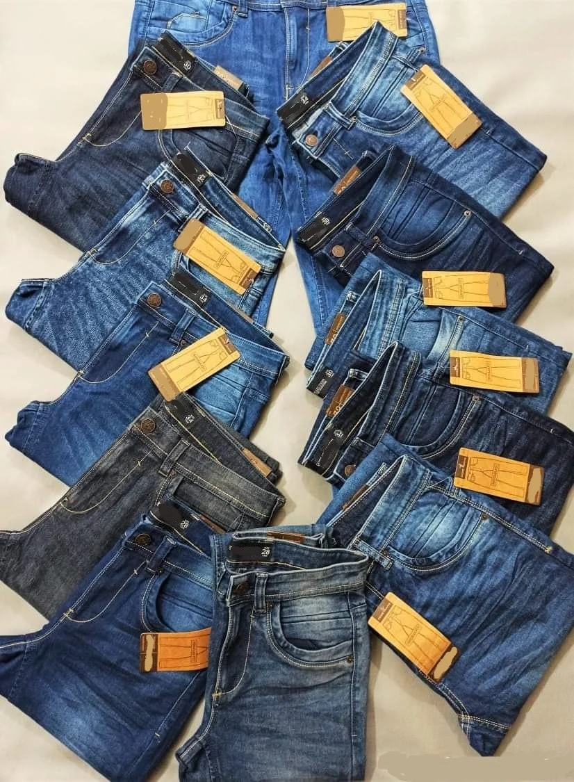 Surplus Apparels Branded Labels Men's Boy's Denim Pant Super Low Price