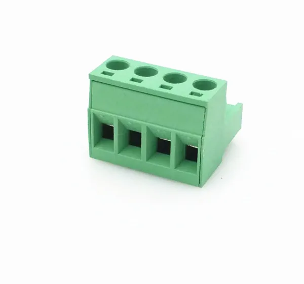Green PCB plastic plug-in screw replacement dinkle electric connector FPC2.5-XX-750-00 pl   able terminals block connectors