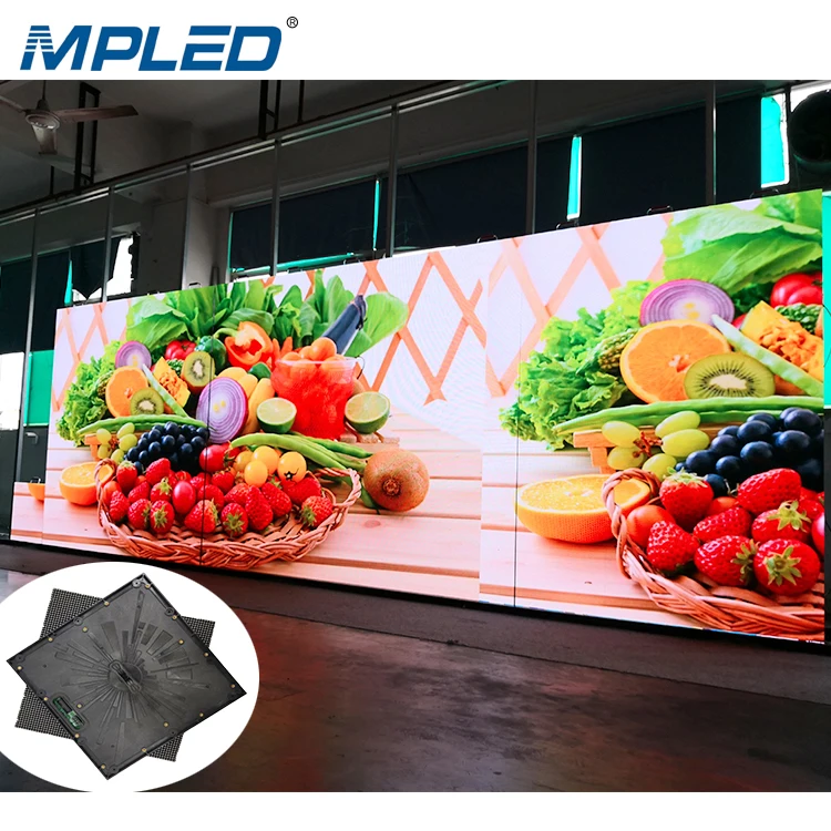 2019 Programmable SMD2828 250 x 250mm P3.91 indoor led display module