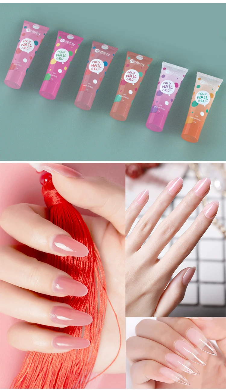 Poly Gel Extension 15g Tube Gel Sock Off Uv Nail Gel Polish High