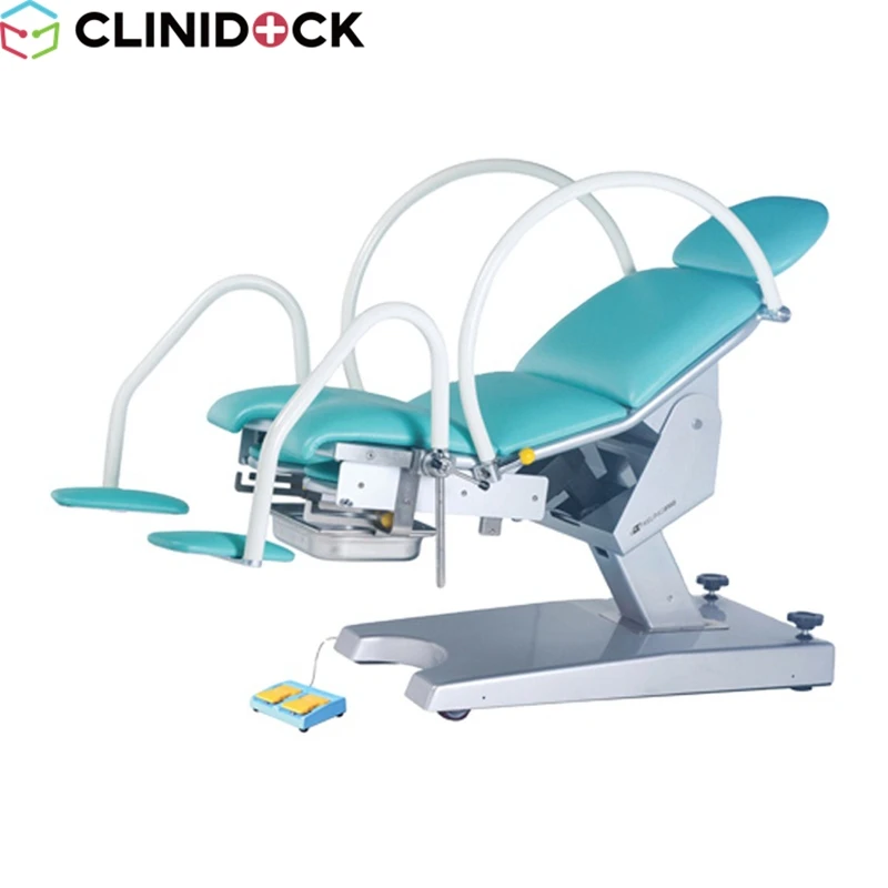 Electric Gynecological Delivery Chair Examination Bed With Drawers