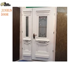 polyurethane foam metal flush door,plain door