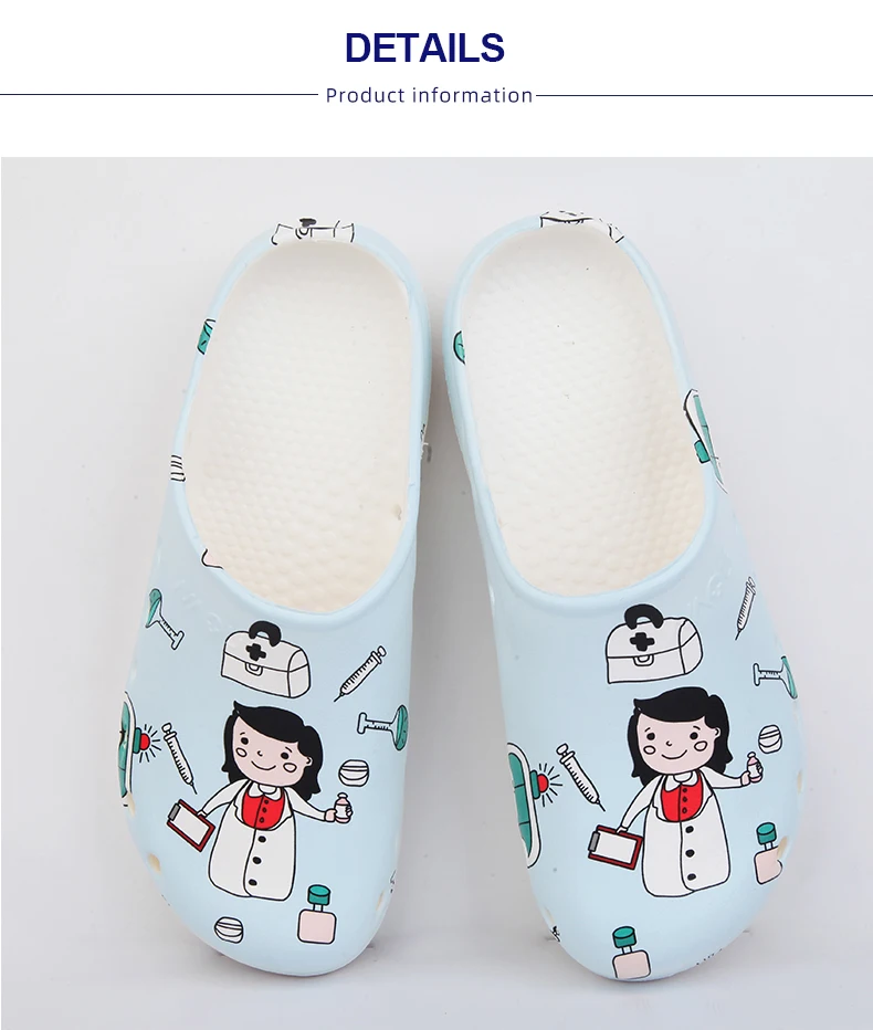 New Design Doctor Pattern Medical Slippers Sandals Operating Room Scrub ...