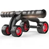 AB wheel 4 wheels core training stable to hold body exercise