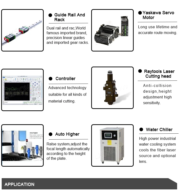 World widely used cutter machine Metal plate 2000w 3000w fiber laser cutting machine with exchange platform