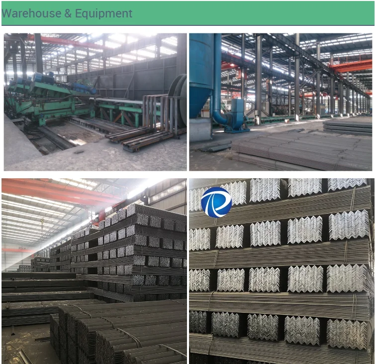 Hot Dipped Galvanized Iron Steel Angles Ss400 Standard Angle Bar 