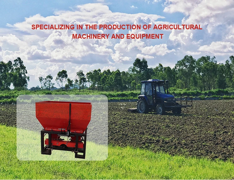 Agricultural Machinery Drop Spreader Tractor Fertilizer Spreader For