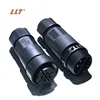 High voltage Large M29 Assembled Electrical Cable Connector 4 pin waterproof connector