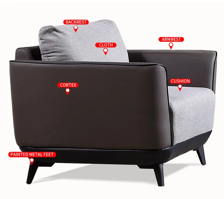 Pengpai Custom Design Sofers 3 2 Leisure Chesterfield Sofa Set