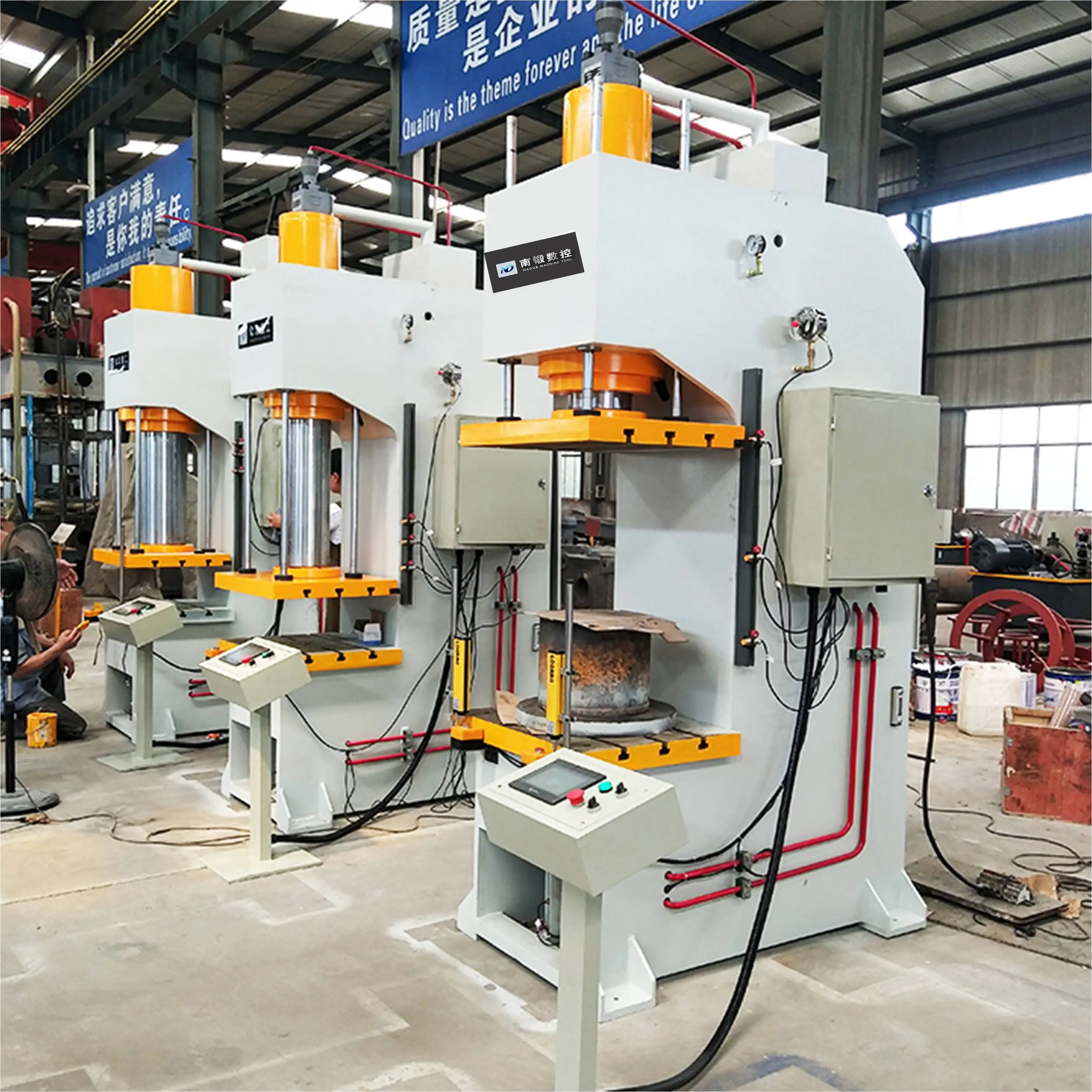 单臂c 画幅液压机 yq41 系列