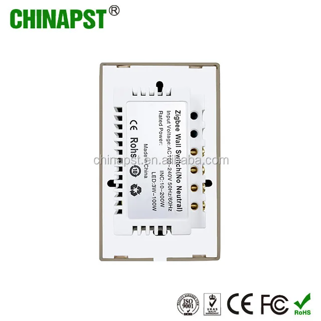 2020 New Arrival 13CH Zigbee US Smart Touch Switch for Home Lamps PST-ZW-U1 - ANKUX.COM