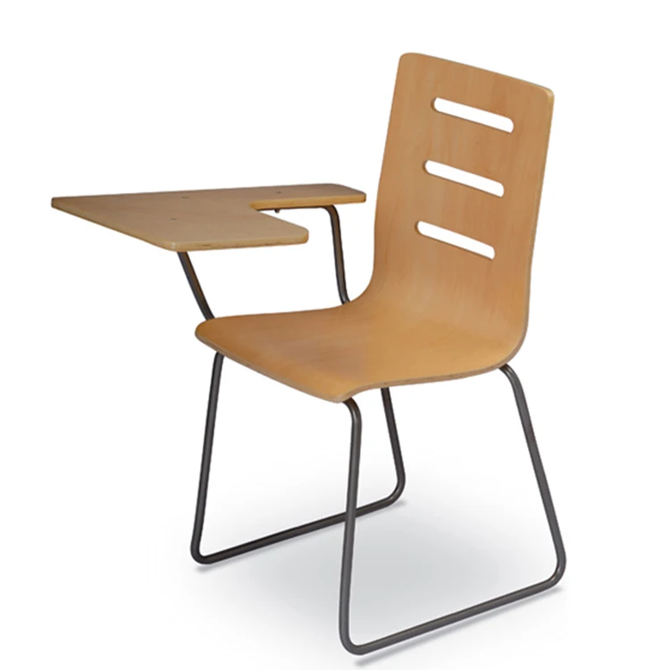 Modern Design Wood School Furniture Classroom Folding School Chair With
