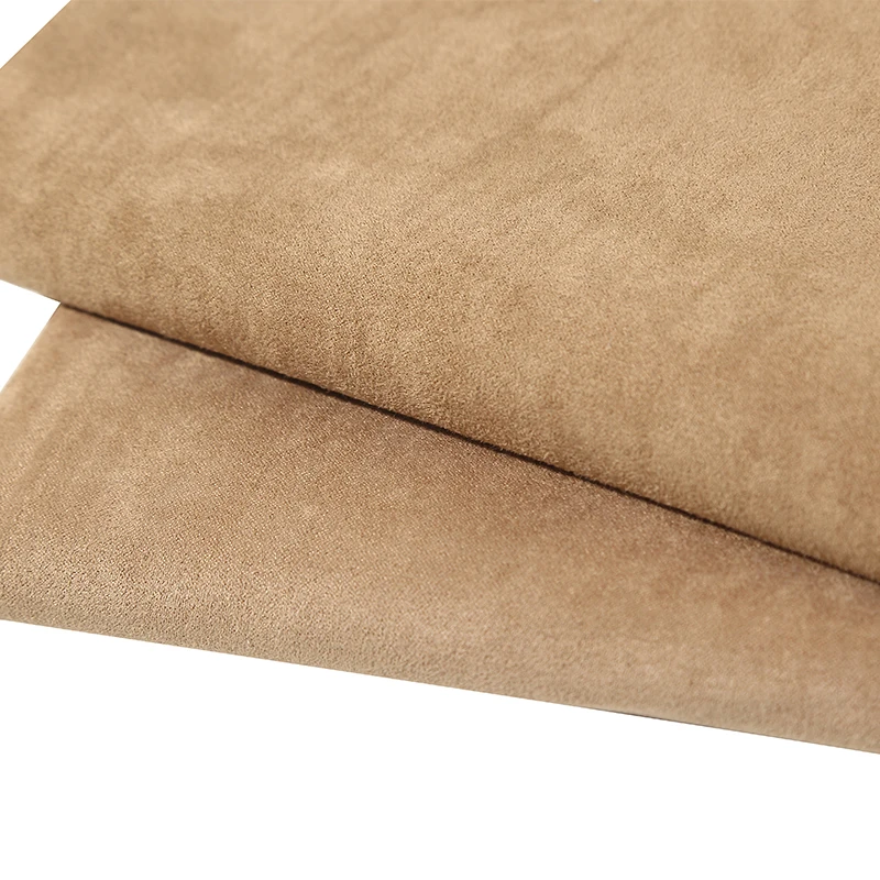 100% 聚酯皮革绒面革面料女士西装外套/沙发/珠宝袋/室内装饰品/鞋