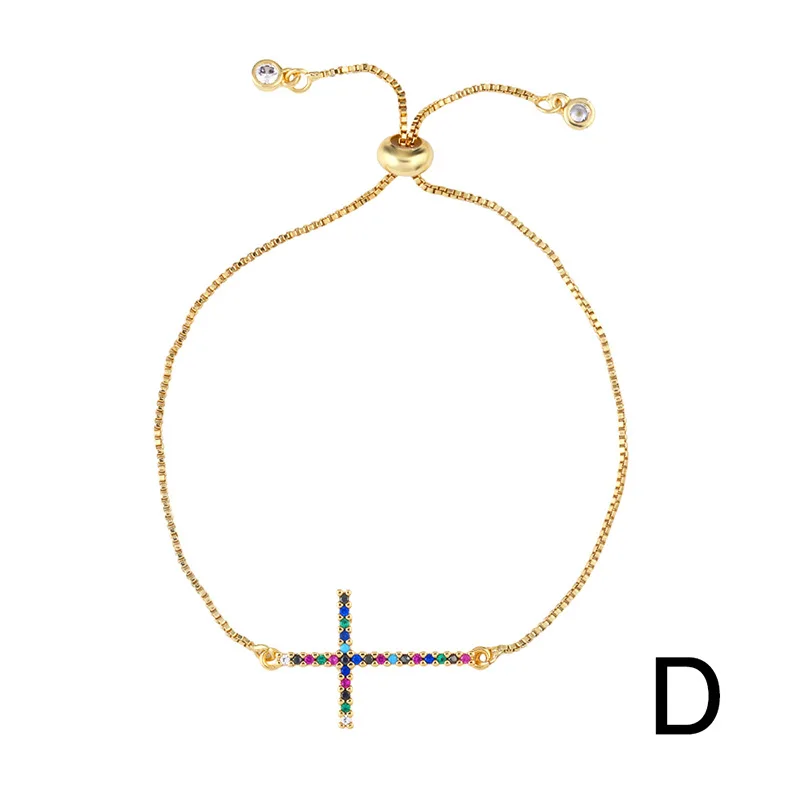 Luxury cz crystal jewelry bangle bracelet colorful cz tennis bracelet