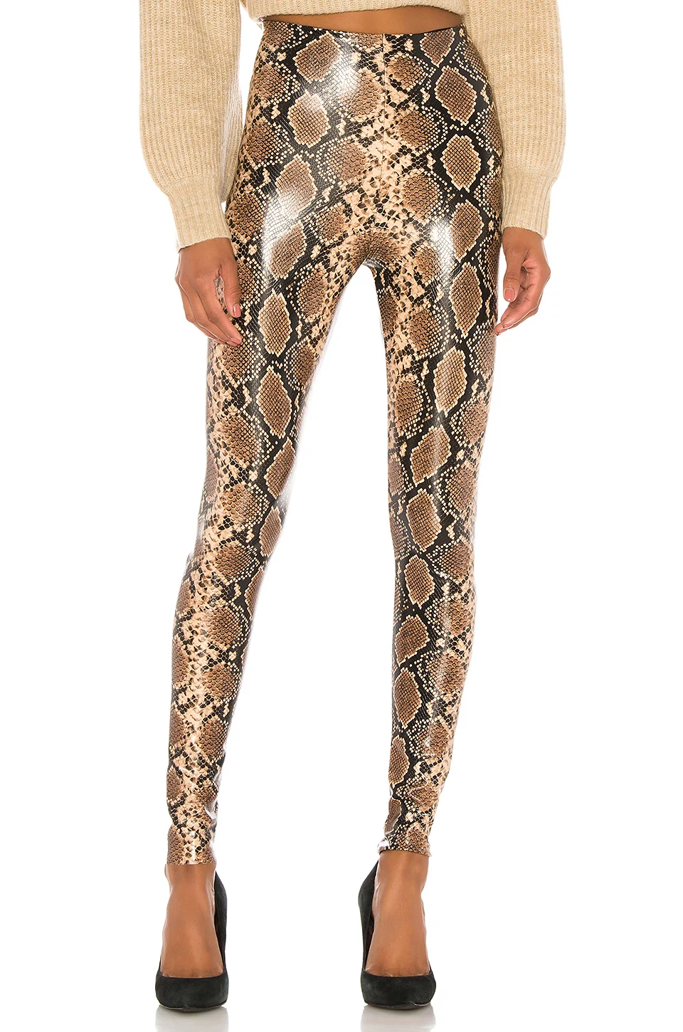 Hot Selling Women Sexy Skinny Pu Faux 