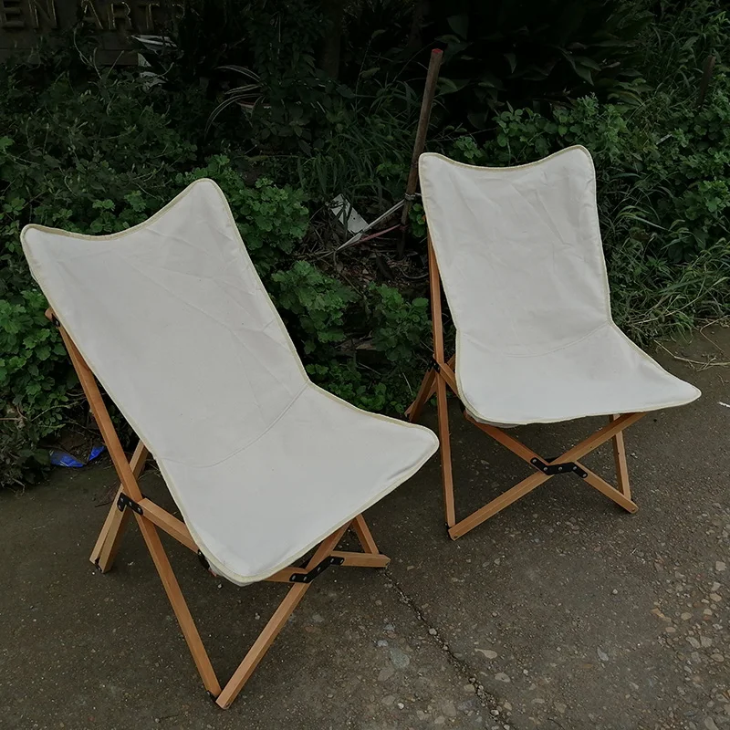 韩国促销时尚可拆卸可伸缩可折叠耐用弹出式木材露营椅