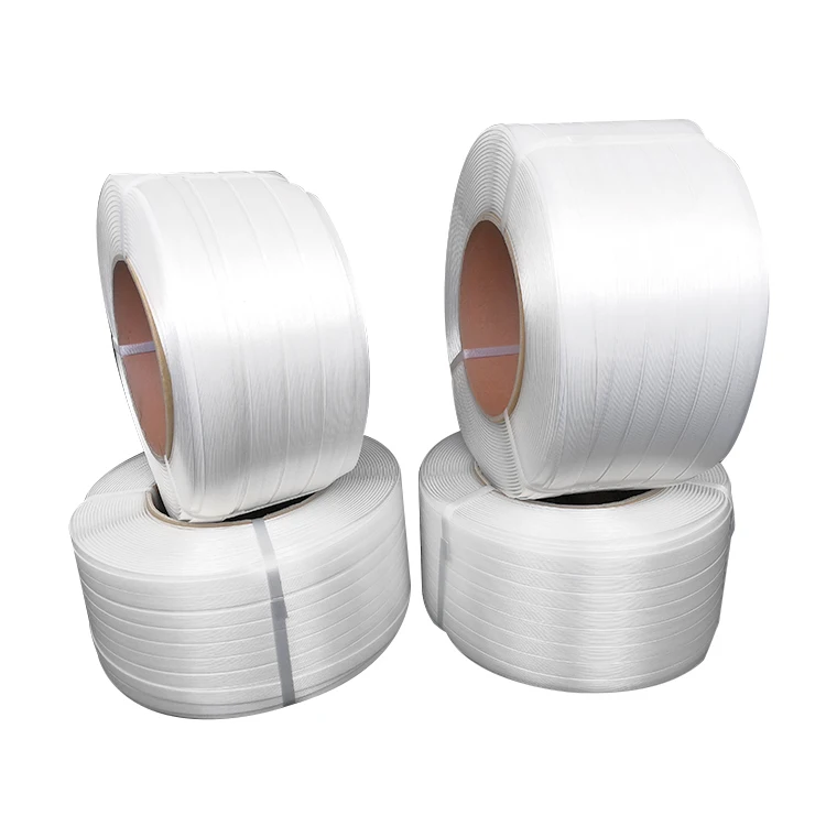 High Quality White Composite Polyester Cord Strap