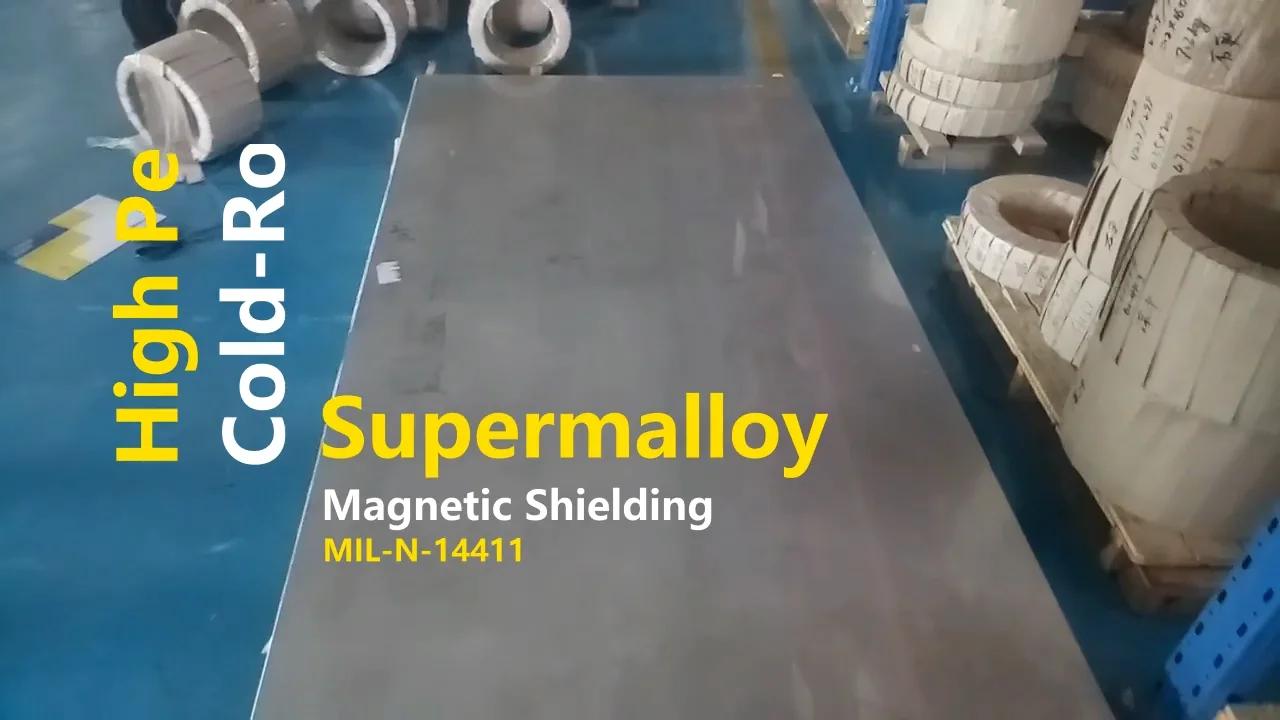 Alloy Shielding Sheet 1j85 Supermalloy Buy Supermalloy