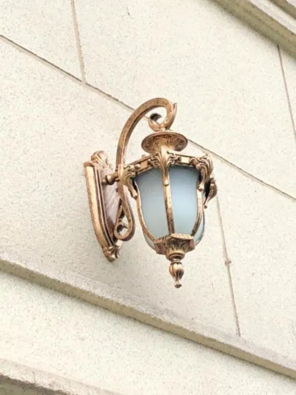Outdoor Wall Lamps waterproof small decorative wall mounted morden garden landscape lantern lighting