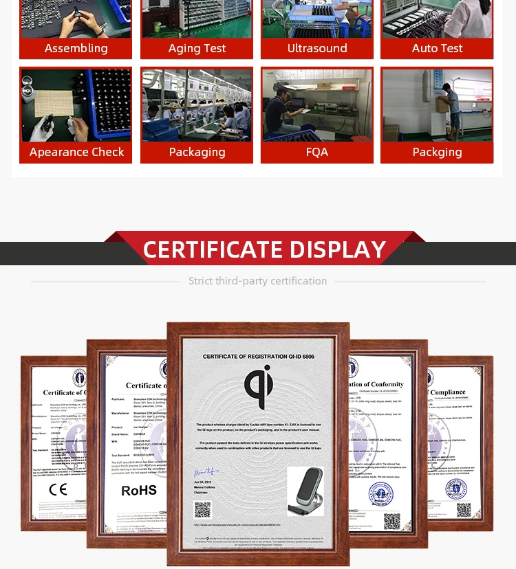 wireless car mobile charger