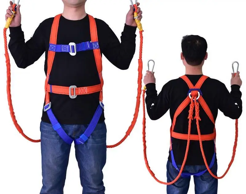 Construction Worker Safety Belt 5 Point - Buy Safety Belt Harness ...