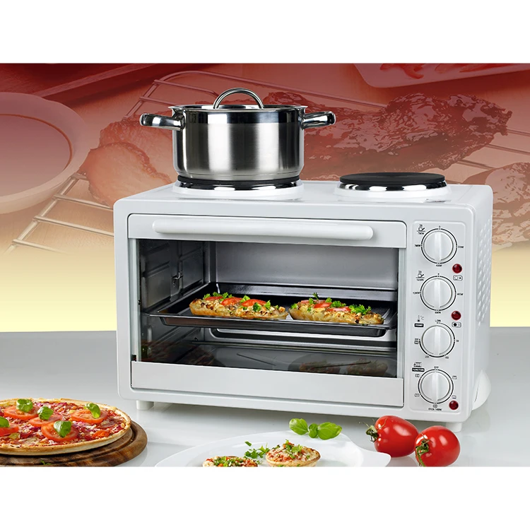 Kitchen Appliance Mini Electric Toaster Oven With Two Hot Plate Buy