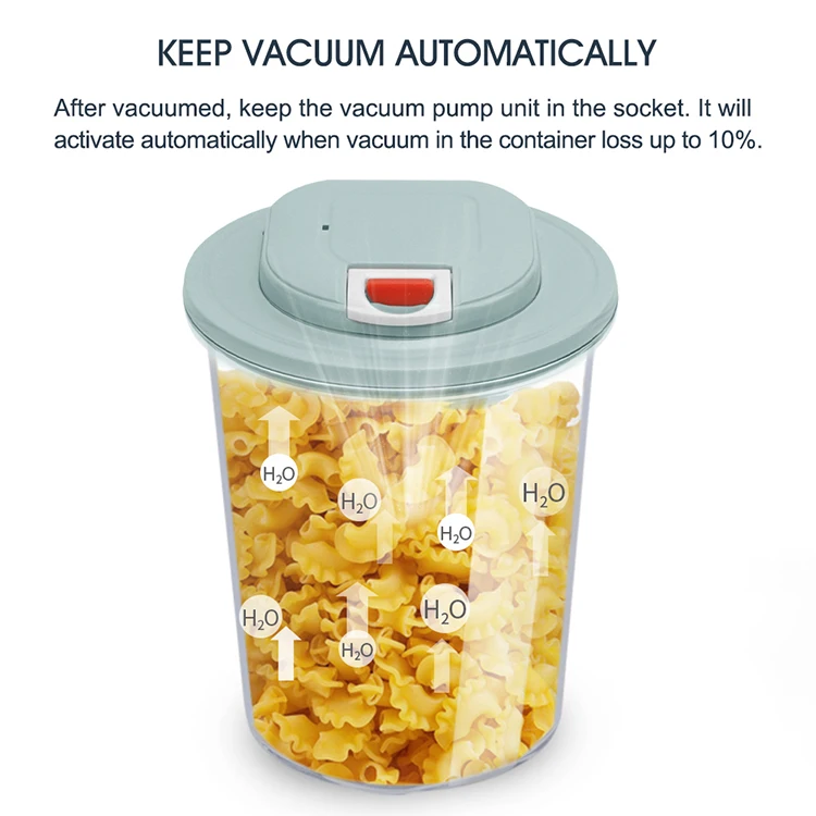 Automatic Vacuum Seal Food Storage Airtight Vacuum Canister Set Buy