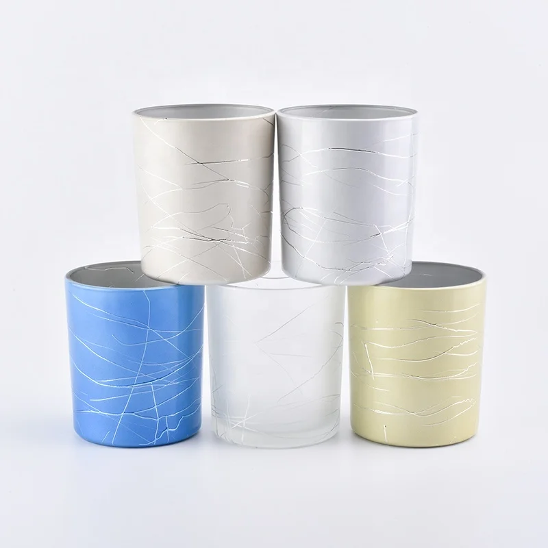 400ml 10oz Decorative Glass Candle Holders
