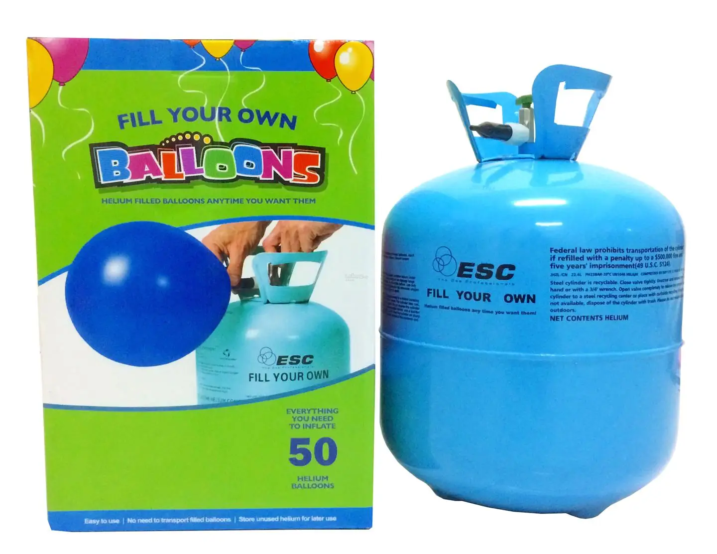 13.4l 30lb 50lb Disposable Helium Storage Tank. Used For Balloon Helium