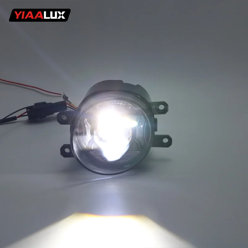 Plug and Play 3.5 Inches Single Lens Halo Angel Fog Light for Toyota with Super Bright LEDs and IP67 Waterproof details