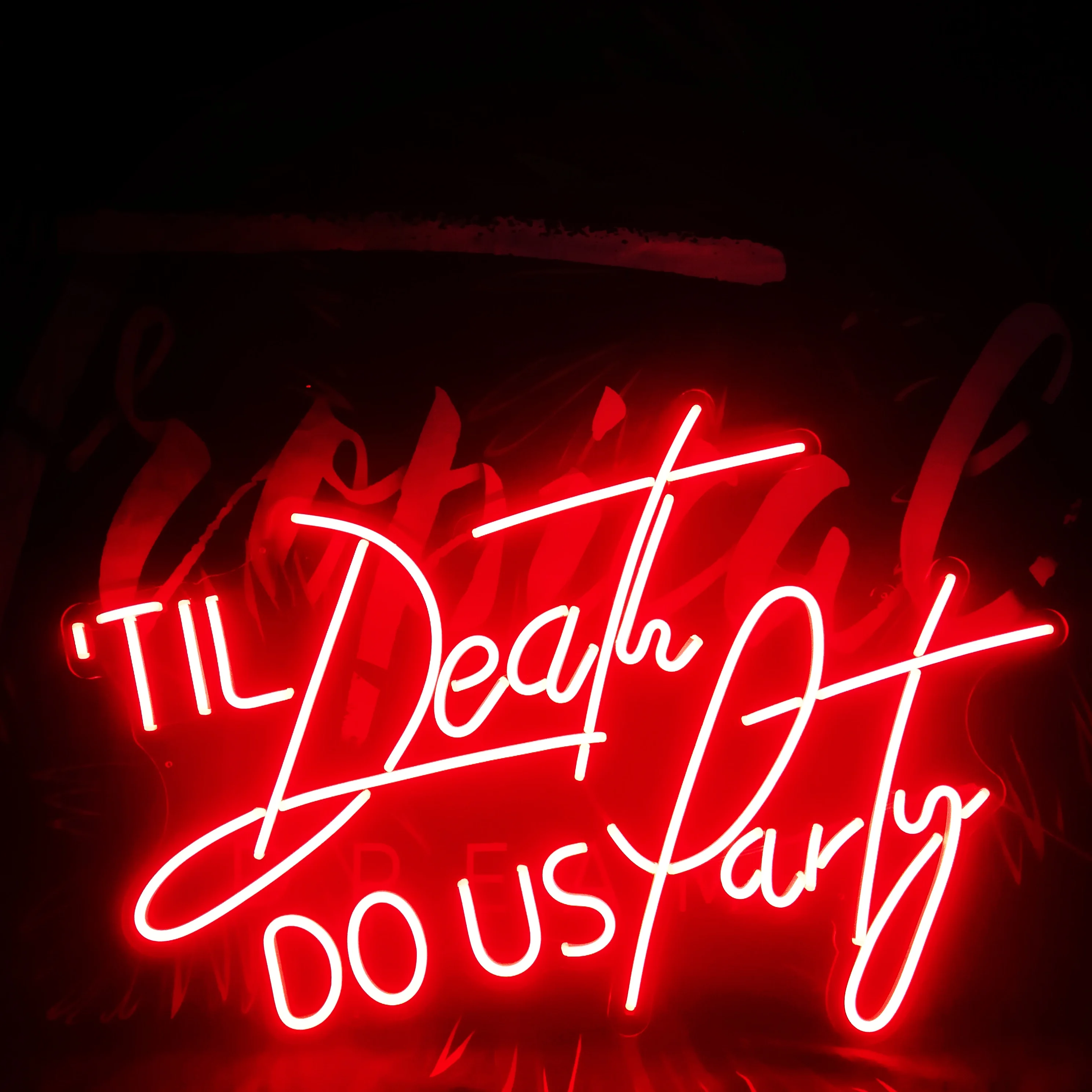 2020 Custom Led Neon Wedding Sign For Better Together Wall