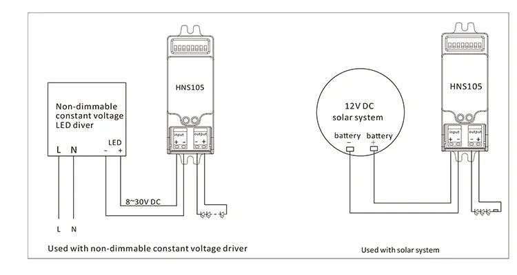 Схема solar motion sensor light