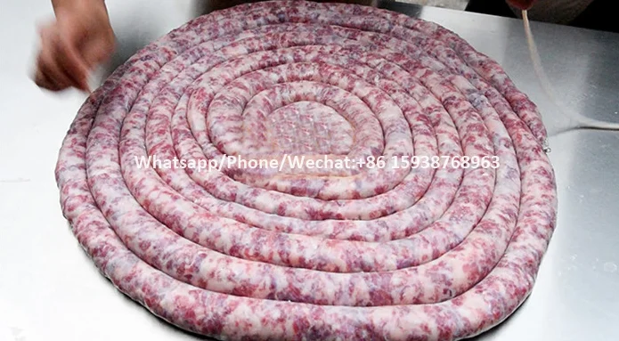Line Of Production Sausage Sausage Automatic Sausage Filling And Twisting Machine