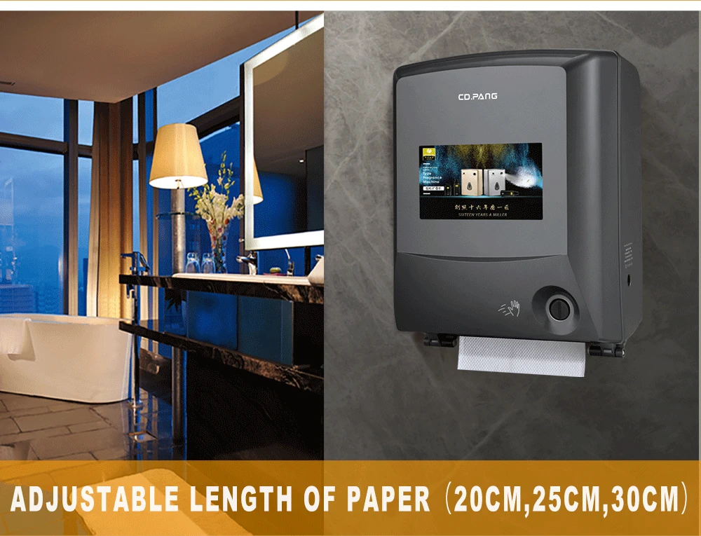 Electric Toilet Tissue Dispenser Touchless Infrared Sensor Paper Towel