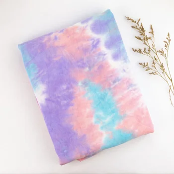 Jersey De Algodón Lycra Tie Dye