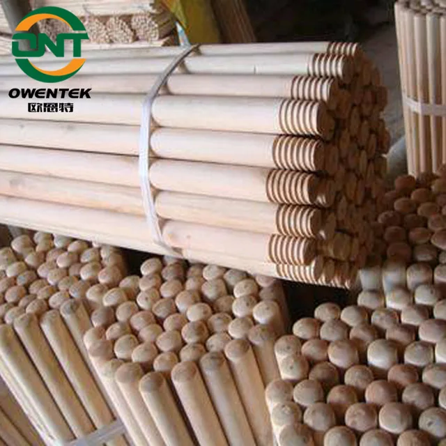 machine making wood broom handle